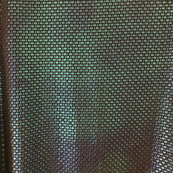 Free People Blue Metallic Diamonds Are Forever Dress XS Prom Mermaid - Picture 8 of 10